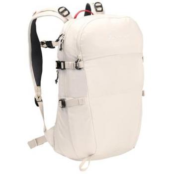 VAUDE Elope 18+4 Unisex Backpack - Versatile Hiking Daypack in White and Green