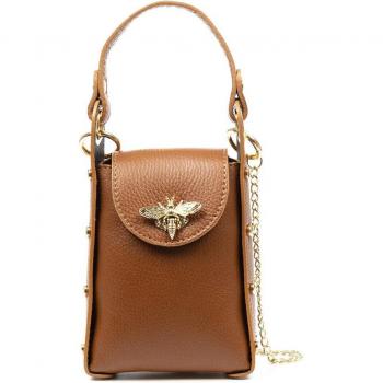 FIRENZE ARTEGIANI Bolso de mano de piel dollaro Alviano