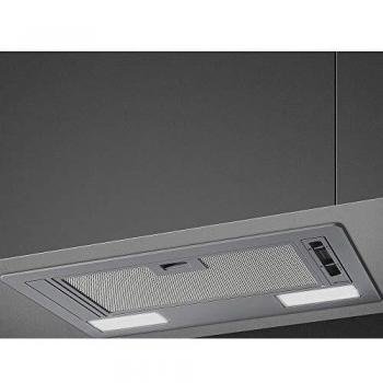 Cappa Aspirante Integrada Smeg KSG52E 54 cm, 224 m³/h, Clase C, Silver