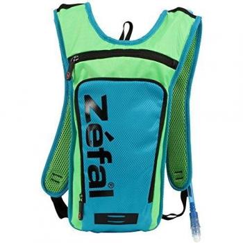 ZEFAL Z-Hydro Mochila Hidratación, Unisex Adulto, Verde-Azul, M