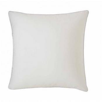 Almohada Toison D'or Blanco - Almohada de fibra sintética, relleno suave y cómodo, funda de algodón 100%, hipoalergénica, lavable a máquina, diseño ergonómico para soporte del cuello