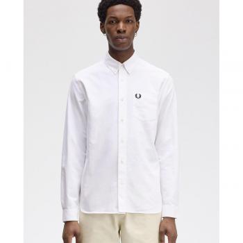 Camisa Oxford de Hombre Fred Perry M5516 con botones