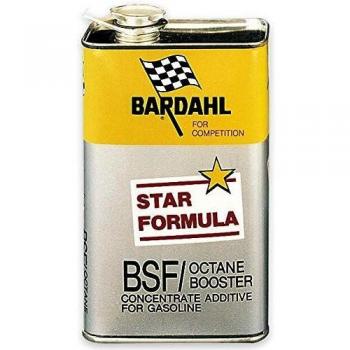 Aditivo Concentrado Bardahl Star Formula BSF Aumentador de Octanos para Motores de Competición - 1 Litro