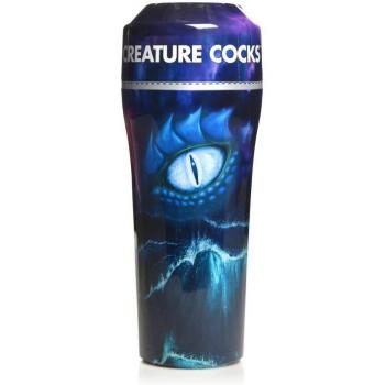 Pussidon Sea Monster Masturbator - Male Masturbator, Realistic Texture, Waterproof, Flexible Design, Suction Cup Base, Phthalate-Free Material