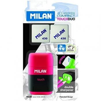 Milan - Blister afilaborra Compact Touch + 2 Gomas 430