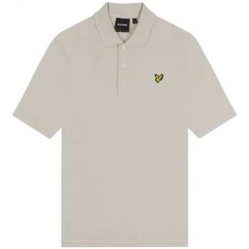Lyle & Scott Men's Cove Plain Polo Shirt - Large - Beige/Cream/Tan/Grey