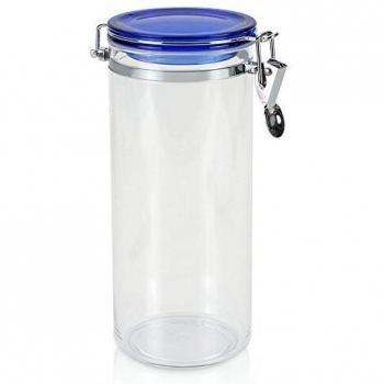 Metaltex Bote Cocina, Tapa acrílica, 1.40 litros, 1.4 litros