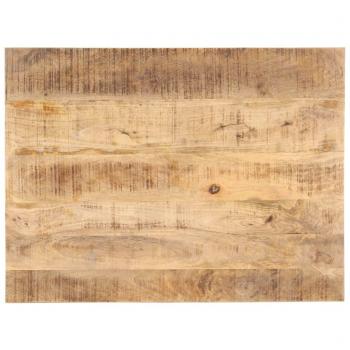 Mesa de Madera Maciza de Mango 25-27 mm 90x60 cm