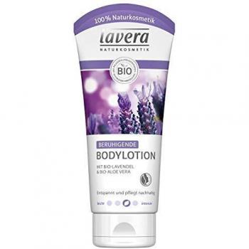 Lavera Loción corporal de lavanda orgánica y aloe vera orgánico, 2-pack