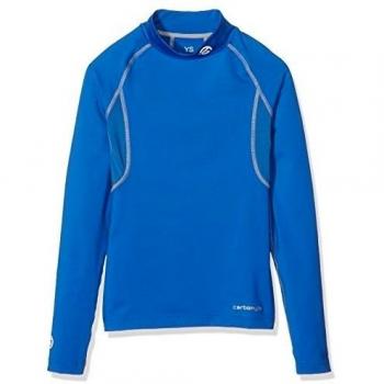 Skins Carbonyte Youth Thermal Top Long Sleeve MCK Neck - Prenda, color azul, talla xl