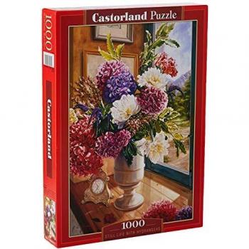 Puzzle Castorland Bodegón con Hortensias 1000 Piezas