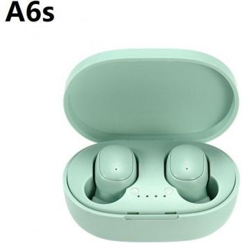 Auriculares TWS A6S Inalámbricos Bluetooth Estéreo Mini Deportivos Impermeables para Juegos, Intrauditivos, Compatibles con Xiaomi y iPhones