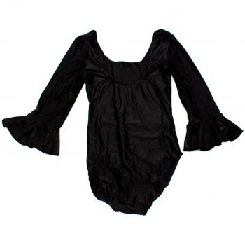 Body Flamenco BD002-M Negro (M) - Elegante y Ajustado