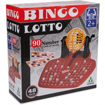 Bingo con 90 Números y 48 Cartones para Juegos de Mesa