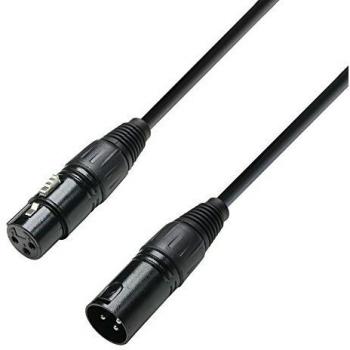 Cable DMX XLR Macho a XLR Hembra 0,5m Adam Hall 3 STAR