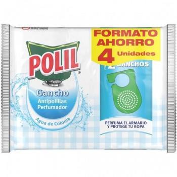 POLIL Perfumador Antipolillas Colonia 4 Unidades