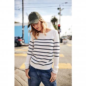 Freeman T Porter Lea Women's Striped Sweater