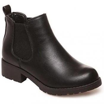 La Modeuse - Botas para niña, negro
