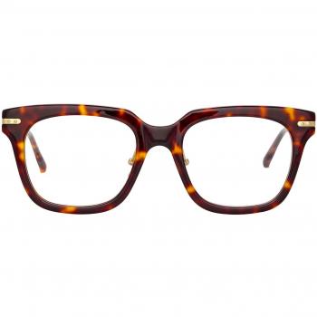 Linda Farrow EMPIRE LF28 C2 Women’s Eyeglasses Tortoiseshell Size 51 - Blue Light Block Available
