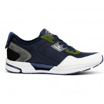 Zapatillas de serraje para hombre Kangaroos con cierre de cordones en azul - Modelo clásico Nokia 3310
