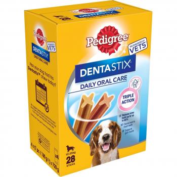 Pedigree Dentastix Daily Oral Care Medium Dog Treats - 28 Sticks