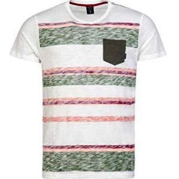 Protest Elroy Camiseta, Hombre, Medium Blue, S