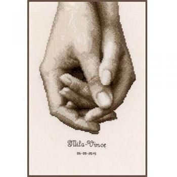 Vervaco Counted Cross Stitch KIT Hand AIDA