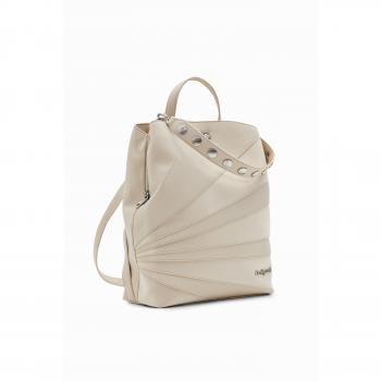 Desigual MACHINA SUMY Women's Backpack in White (Beige Polyethylene)
