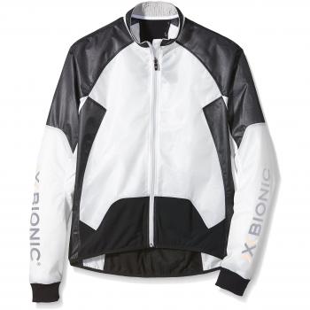X-Bionic rodmann función de ropa ciclismo AE Man UPD Spherewind Jacket, White/Black, S, O100040