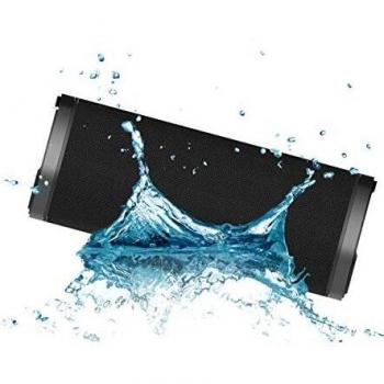 Hiditec | Potente Mini Altavoz Portátil Negro Urban Rok L con Bluetooth + Jack + SD | Altavoces Inalámbricos Potentes y Autoamplificables para PC, Coche o El Baño | True Wireless | Impermeable