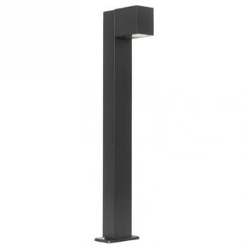 Lámpara de exterior de pie inteligente negra 65 cm IP44 con WiFi y GU10 - Baleno