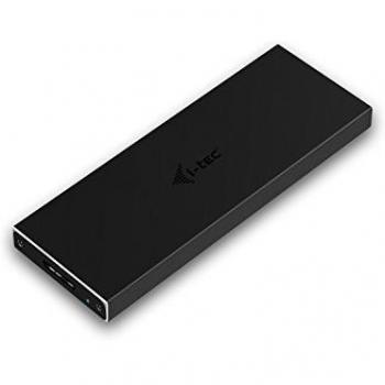 I-TEC ACCESSORIES I-TEC MYSAFE USB 3.0 M.2 EXTERNAL HDD CASE FOR M.2 B-KEY, Black