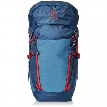 Haglöfs Spira 35 Mochila, Unisex Adulto, Blue Ink/Pop Red, Talla Única