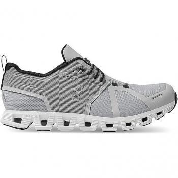 ON RUNNING Cloud 5 Waterproof Glacier White Trainers Size: 5, Colour: - female