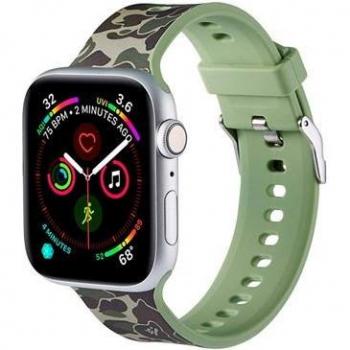 Correa COOL Estampado Militar Verde para Apple Watch Series 1/2/3/4/5/6/7/SE (38/40 mm)