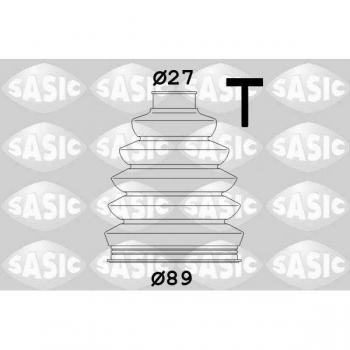 Fuelle de transmisión SASIC 1906052, juego de fuelles para árbol de transmisión, incluye dos fuelles, abrazaderas y grasa