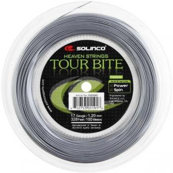 Solinco Tour Bite 16L Tennis String - Gray (100m Mini Reel)