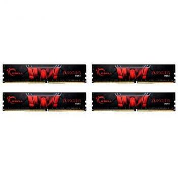 G.Skill Aegis 64GB (4 x 16GB) DDR4-3200 PC4-25600 CL16 Quad Channel Desktop Memory Kit