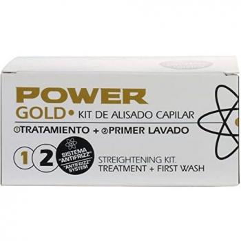 Tahe Power Gold Mask Kit Profesional De Alisado Individual