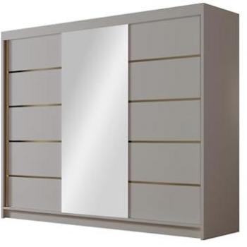 Armario Atlanta 191 Correderas Cachemira Blanco 250 x 215 x 58 cm