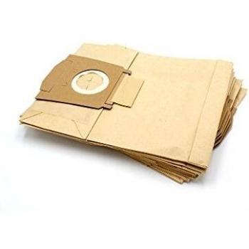 Bolsa de Papel para Aspiradora Siemens - 10 Unidades, Compatible con Modelos Super 91000-91999 y Super Electronic 320/420/440, Color Arena, Tamaño 30cm x 21cm