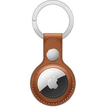 Apple Llavero de Piel para el AirTag - Marrón Caramelo
