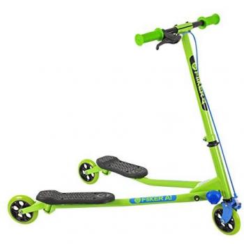 Patinete de Maniobras Yvolution Fliker Air A1 con Tres Ruedas Giratorias para Niños de 5 a 8 Años
