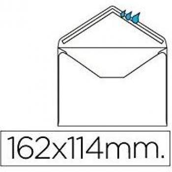 Liderpapel - Sb23 Pack De 500 Sobres, 114 X 162 Mm, Color Blanco