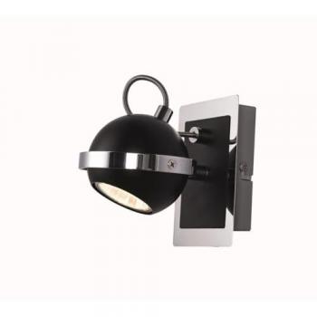 Foco Marc de Metal Negro 14x14x14 cm - EPIKASA