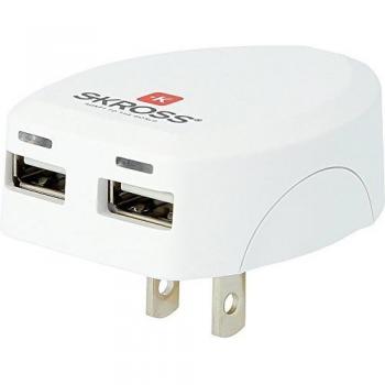 Skross 1.302730 Cargador Interior Corriente alterna 5 V Blanco