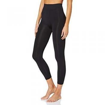 Anaissa Legging vientre plano alto adelgaza en 30 días postparto con fibra inteligente Emana. Leggings, NEGRO, 50