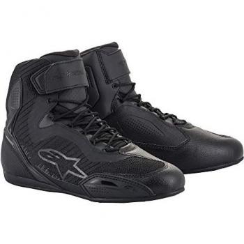 Zapatos de motocicleta para mujer Alpinestars Stella Faster 3 Rideknit - Negro Rosa Amarillo (Tallas 40-41)