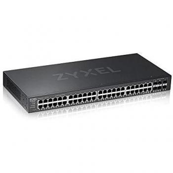 Zyxel GS2220-50 Gestionado L2 44 Puertos Gigabit Ethernet (10/100/1000) + 4 SFP Negro Switch