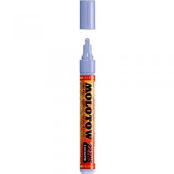 Marcador Molotow One4All 227 HS recargable punta 4 mm azul violeta pastel